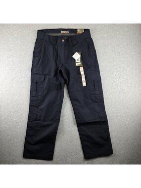 5.11 Tactical Taclite Pro Pants Womens 16 Black EMS Cargo Work Relaxed